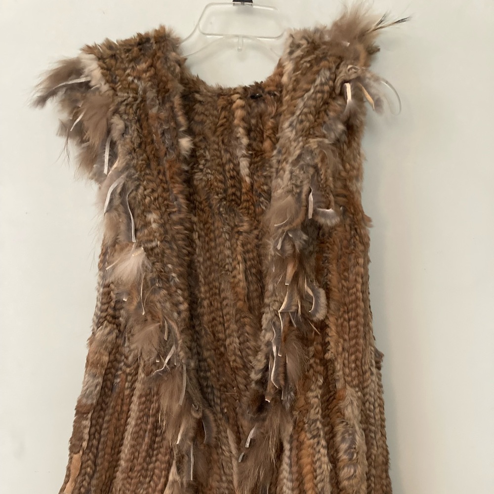 Faux fur jacket